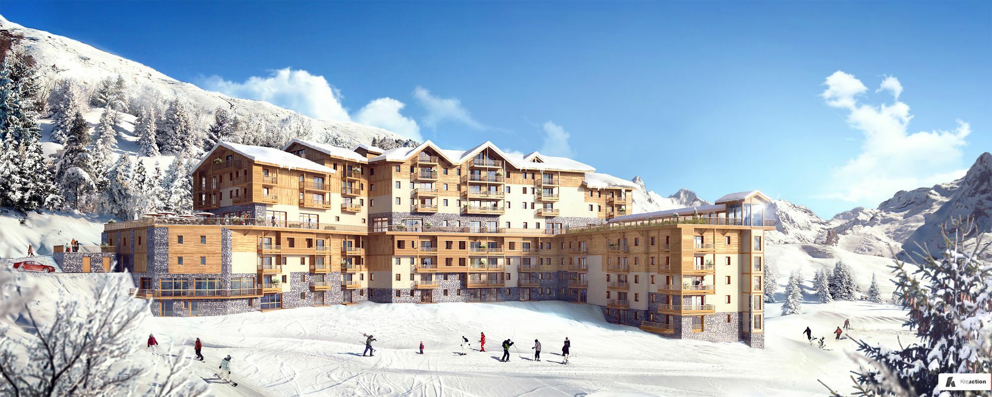 Residence Club Mmv Le Coeur Des Loges سان-مارتن-دي-بيفيل المظهر الخارجي الصورة